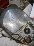 1983 Suzuki GR650D Clutch Cover. Fixed Price $34.00.