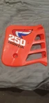 Honda 1987 CR250 Rh Nos Radiator Left Shroud Hrc Rsc Genuine New #2. Fixed Price $201.50.