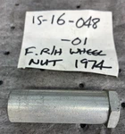 Husqvarna Front Wheel Nut Sleeve 12MM 74-75 Era New Oe P/n 15-16-048-01. Fixed Price $16.00.