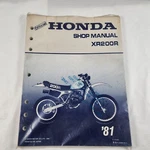Oem Honda Service Repair Manual Book 1981. Fixed Price $41.25.