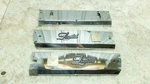 85 Kawasaki Voyager Rear Trunk Bumper Fender Chrome Trim Covers. Fixed Price $60.00.