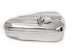 Oval Right Side Chrome Tool Box For Harley-davidson. Fixed Price $93.99.