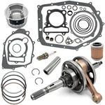 Crankshaft Piston Top End Rebuild Kit & Gasket For Yamaha Warrior YFM350X. Fixed Price $389.99.
