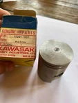 New Nos Kawasaki Motorcycle Piston 13001-1009 Kv Of Kh Km Kd G 4 5 Std. Fixed Price $52.00.