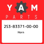 2S3-83371-00-00 Yamaha Horn 2S3833710000, New Genuine Oem Part. Fixed Price $48.52.