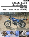 New Printed Book 1987-2024 Yamaha TW200 Trailway Service Repair Manual CPP-183. Fixed Price $40.50.