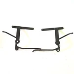 Genuine Harley-davidson 1941-1957 Fl Bubblebag Saddlebag Brackets 90875-54 90876. Fixed Price $225.00.