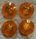 New Piece Lot Orange Turn Signal Flasher Lens Yamaha Plastic Dixie 9264 Nos. Fixed Price $9.00.
