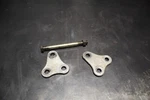 1983-1984 Yamaha YZ125 Oem Front Motor Mount Stay Brackets Pair 24X-21419-01-00. Fixed Price $33.00.