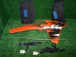 Ktm Body Parts Lot Tank Side Panel,chain & Rad Guards.brake Hose Sx, Xc-w, Exc. Fixed Price $9.95.
