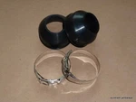 Ceriani 35MM Rubber Fork Boot Wiper/clamp Set Triumph Bsa 441 500 650 750 Ahrma. Fixed Price $78.00.