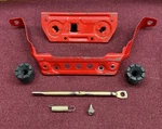 Oem 1983 1984 1985 Honda 200X Rear Fender Seat Mounting Latch Lever, Bracket. Fixed Price $77.00.