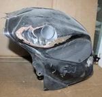 2009 08-16 Yamaha Yzf R6 Oem Gas Tank Fuel Cell Petrol Reservoir Dents. Fixed Price $134.74.