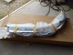 Mac Chrome Staggered Duals Slash Cut Exhaust Mufflers Harley Davidson 84-94 Fxst. Fixed Price $199.95.