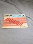 1974 Yamaha Motorcycle Original Owners Manual RD350A Oem. Fixed Price $45.00.
