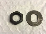 Harley Rocker Clutch Lever Nut & Washer Knucklehead Panhead Wl 2419-36B, 0142. Fixed Price $10.95.