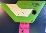 Genuine 1975 Kawasaki Trial Left Side Cover Panel 36001-050 1976. Fixed Price $198.50.