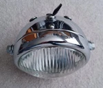 Lucas 60514 Headlamp 1/2" Inch For Triumph "c" Model Motorcycles Nos. Fixed Price $325.00.