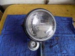 82-83 Yamaha XT200 250 125 550 Headlight Lens Bucket Bracket Mount Horn. Fixed Price $25.00.