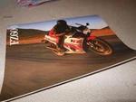 Yamaha Factory Foldout Specifications Brochure FZ600 LIT-11119-03-76. Fixed Price $19.99.