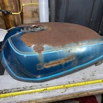 1977 7879 Suzuki Gas Tank Fuel Petrol Reservoir. Fixed Price $139.00.