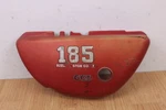 1974 Suzuki TC185 Left Side Cover / Panel PT#47211-29611-019. Fixed Price $69.00.