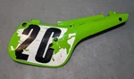 Kawasaki KX60 Oem Right Side Cover Plastic Panel Number Plate 1985-2003. Fixed Price $19.50.