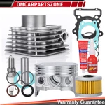 74MM Cylinder Top End Rebuild Kit For 88-00 Honda TRX300 Fourtrax Fw 4X4 2X4 Atv. Fixed Price $108.95.