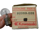 Nos Kawasaki Oem 17/5.3W 6V Bulb 1972 F9 73-75 F11 1971 F7 1980 KDX175 92069-028. Fixed Price $14.98.