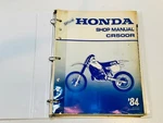 Oem Official Factory Honda Service Repair Shop Manual 1984 CR500R Dirt Bike Mx. Fixed Price $89.99.