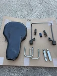 Harley Wla Flathead Knucklehead Panhead Buddy Seat And Springs Footrest Hwdr. Fixed Price $500.00.