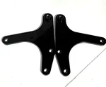 Harley Trike Suspension Brackets Flhtcutg 2021 Glide P/n 1313-0158. Fixed Price $95.00.