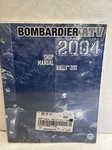 Bombardier Atv Rally 2004 Shop Manual 219 100 178 New Sealed. Fixed Price $29.99.