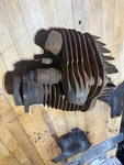 Harley Davidsonflathead Oem Rear Cylinder With 120-36T Old Barn Find. Fixed Price $345.00.