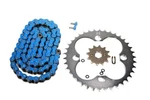 Honda 1987-1992, Blue O-ring Chain & 12/38 Sprocket Set TRX250X/POWER. Fixed Price $71.99.
