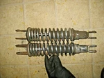 79 Honda Hawk 12 15/16 Rear Shocks Cushions. Fixed Price $37.49.