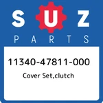 11340-47811-000 Suzuki Cover Set,clutch 1134047811000, New Genuine Oem Part. Fixed Price $298.20.