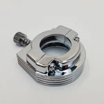 Harley Style Chrome Throttle Housing Clamp For 1" Bars 1/4"-20 Single Cable. Fixed Price $25.95.