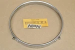 Nos Kawasaki H1 KH500 KZ1000 KZ750 KZ900 Head Light Retainer Ring 23072-001. Fixed Price $19.24.