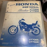 Oem Honda Shadow 1983 VT700C, 1984 VT750C Official Shop Manual #61ME901 Binder. Fixed Price $24.95.