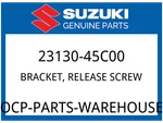 Suzuki Oem Part 23130-45C00 Plate,clutch Release Screw. Fixed Price $23.14.