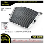 Aluminum Cooler Radiator 17710-47H00 17710-47H10 For Suzuki GSX-R1000 09-16 14. Fixed Price $125.53.