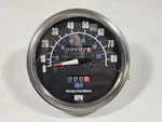 Nos 1980-1984 Harley Flh 85MPH Speedometer Gauge,. Fixed Price $299.99.