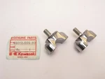 Set Of (2) Oem Kawasaki 46012-002-80 Handlebar Holders KLT250 KLT200 KLT110. Fixed Price $39.95.