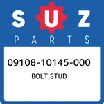 09108-10145-000 Suzuki Bolt,stud 0910810145000, New Genuine Oem Part. Fixed Price $113.70.