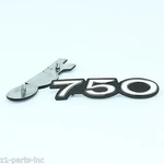 1975 750 H2C Kawasaki Side Cover Emblems #938-2 Left & Right Pair 56018-165. Fixed Price $74.25.