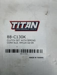 Titan Clutch Disc Set 88-C130K For Suzuki RM125 2002-2009. Fixed Price $69.50.