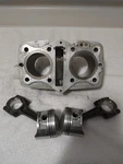 1980-1984 Kawasaki KZ440 Ltd Oem Machined/reman Pistons And Cylinder Head. Fixed Price $150.00.