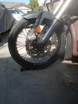 45MM Front Forks With Brakes And 21IN. Tire Rim. Fixed Price $250.00.