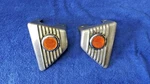 Oil Cooler Cover Set Alloy Lucas Bsa A75 Rocket 3 Part Numbers 82-8628 82-8629. Fixed Price $525.00.